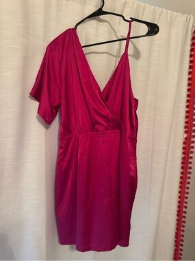 pink knit mini dress Pink Sleeveless Knit Mini Dress with Contrast Straps – Freckled Poppy